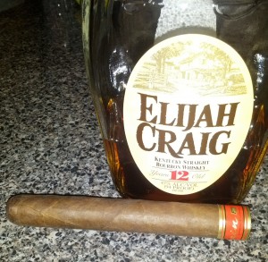 Cain F paired with Elijah Craig